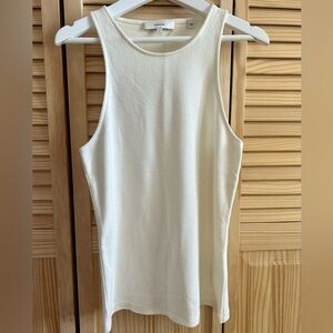 Vince high neck tank top